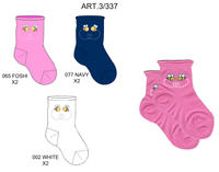 GIRL'S SHORT SOCKS 3/337 Tellini S.r.l. Wholesale Clothing